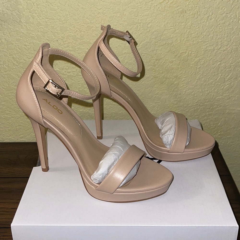 ALDO- Madalene Cream Heels